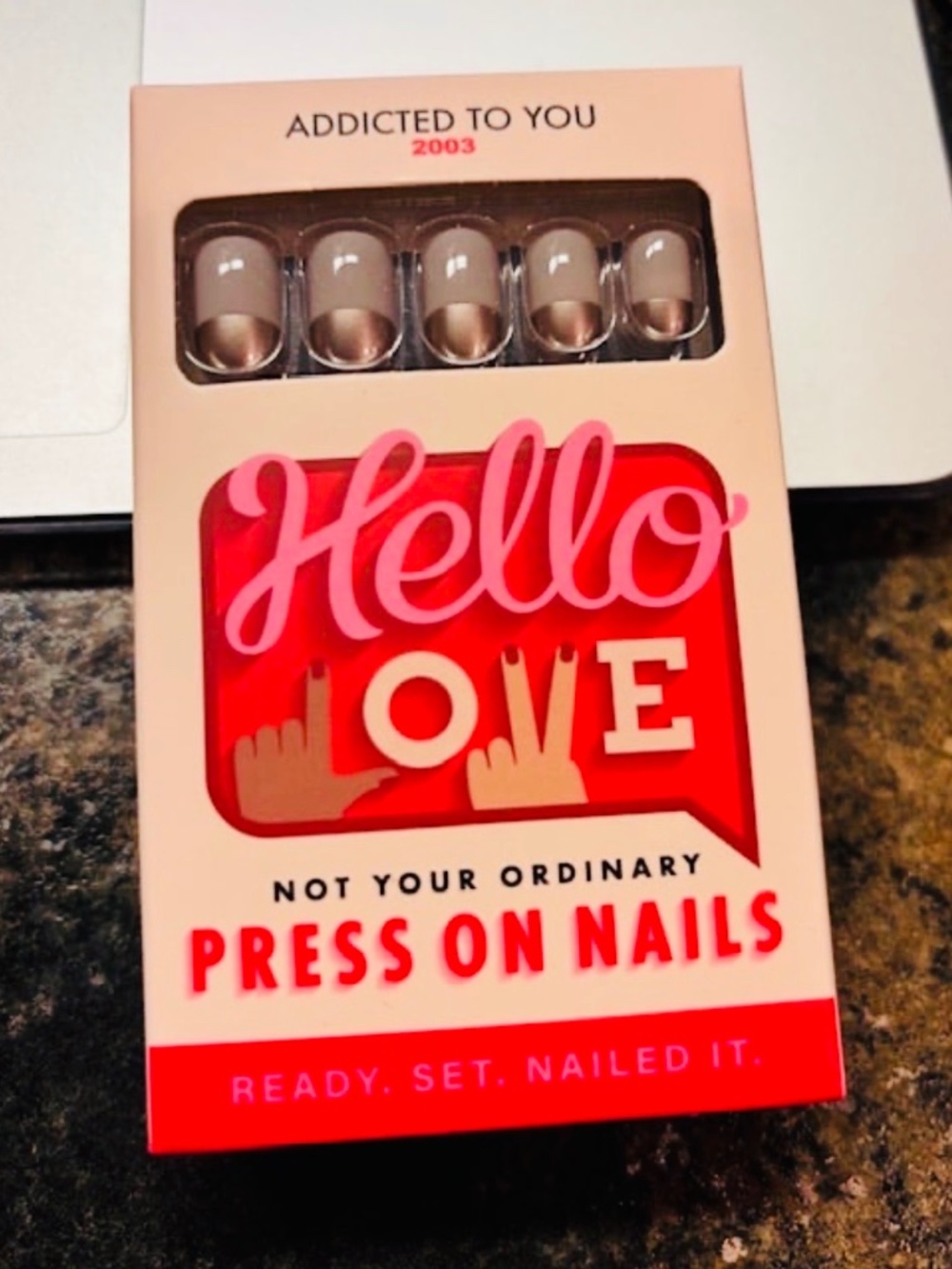 Hello Love "Addicted to You" Press On Nails
